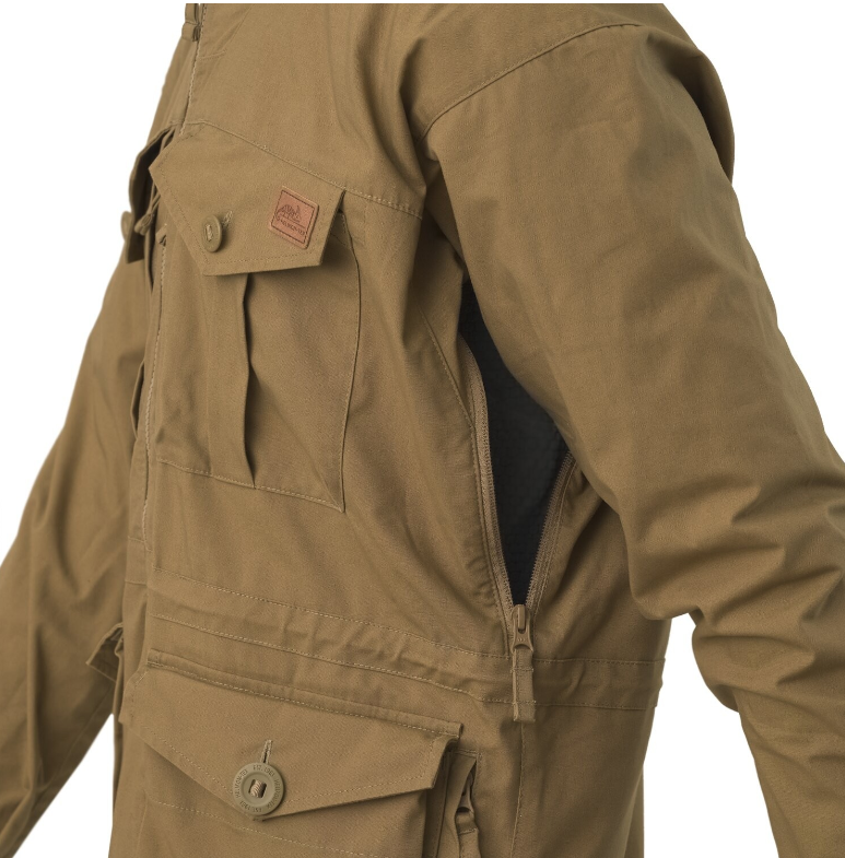 HELIKON GIACCA ANTI VENTO TIPO SMOCK SAS INGLESE - COYOTE BROWN CB