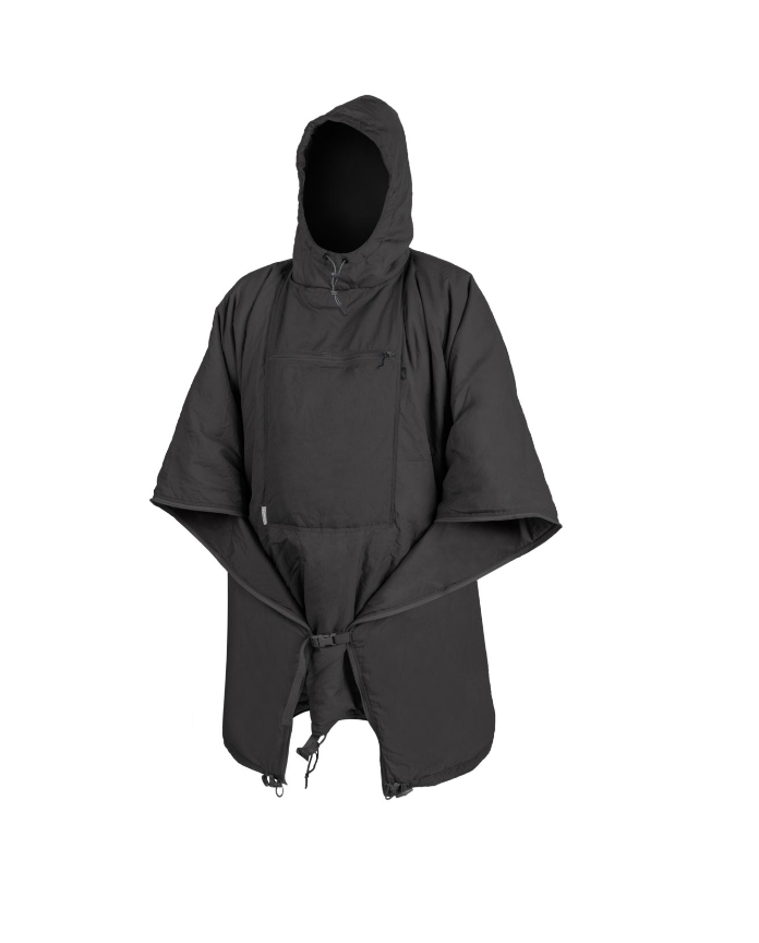 HELIKON GIACCA IMPERMIABILE / SACCO A PELO EMERGENZA SWAGMAN ROLL PONCHO - GRIGIO SHADOW GREY