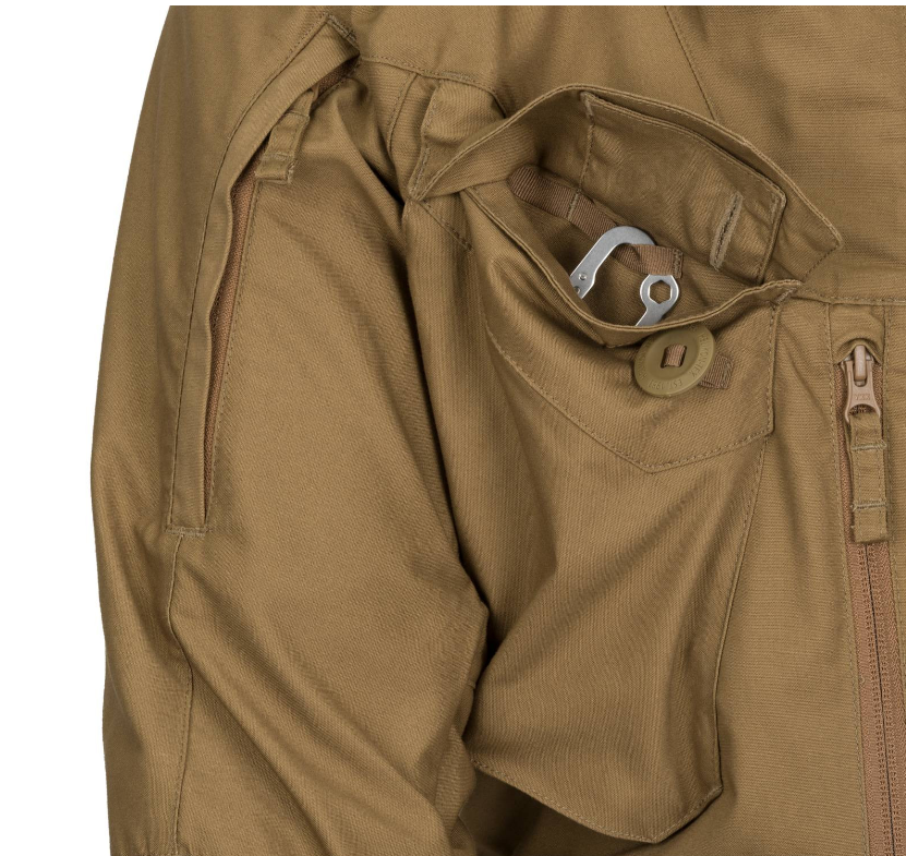 HELIKON GIACCA SOFTSHELL LEGGERA PILGRIM ANORAK JACKET - COYOTE BROWN CB