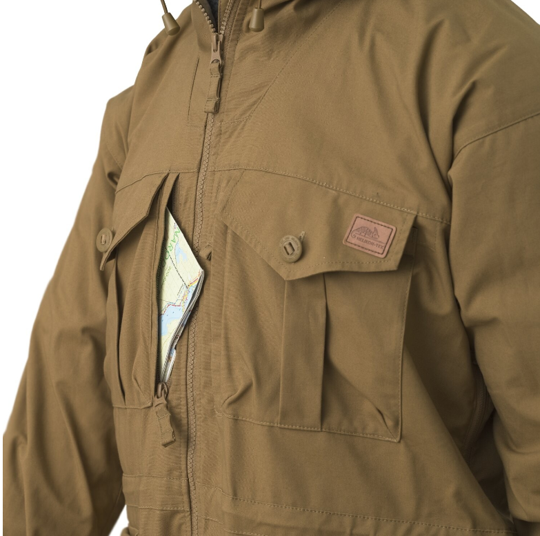 HELIKON GIACCA ANTI VENTO TIPO SMOCK SAS INGLESE - COYOTE BROWN CB