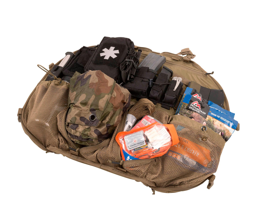 HELIKON TEX ZAINO TATTICO BAIL OUT BAG BACKPACK 25 litri - COYOTE BROWN CB