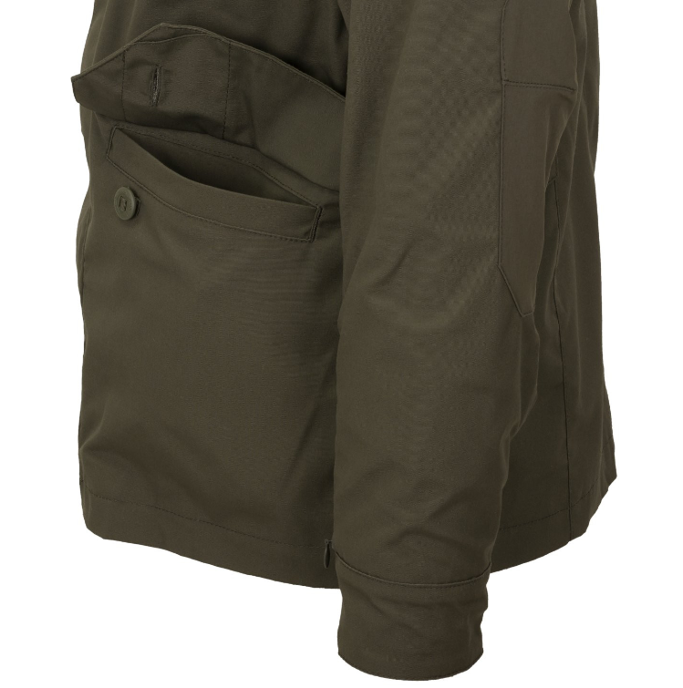 HELIKON GIACCA ANTI VENTO TIPO MILITARE USA M65 COVERT M-65 JACKET - VERDE TAIGA GREEN