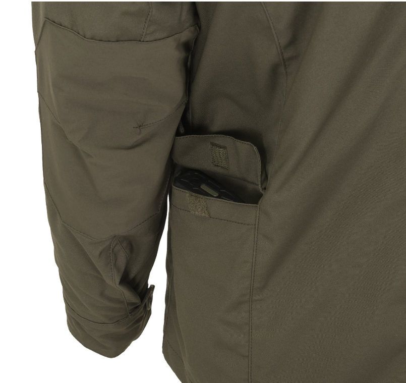HELIKON GIACCA ANTI VENTO TIPO MILITARE USA M65 COVERT M-65 JACKET - VERDE TAIGA GREEN