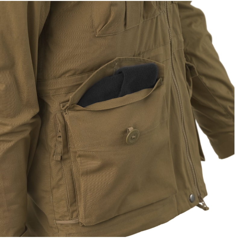 HELIKON GIACCA ANTI VENTO TIPO SMOCK SAS INGLESE - COYOTE BROWN CB