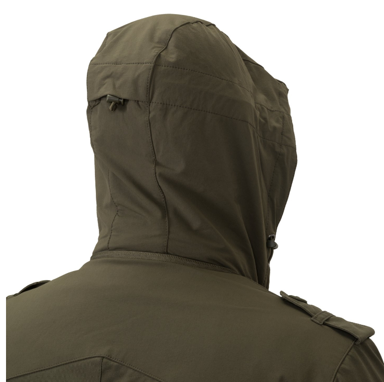 HELIKON GIACCA ANTI VENTO TIPO MILITARE USA M65 COVERT M-65 JACKET - VERDE TAIGA GREEN