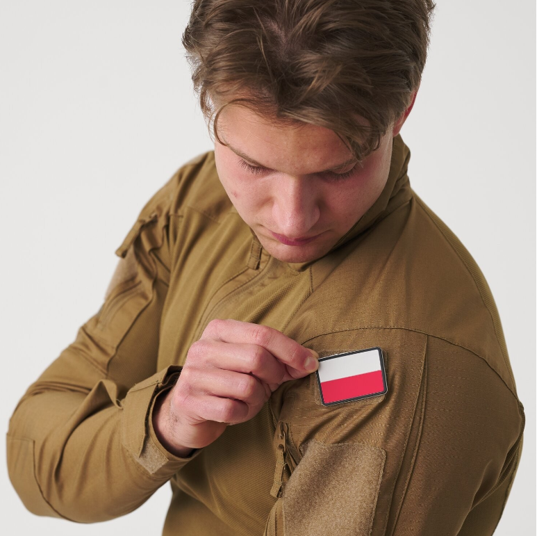 HELIKON MAGLIA MILITARE TATTICA MCDU COMBAT SHIRT NYCO RIPSTOP - RAL 7013 / OLIVE GREEN
