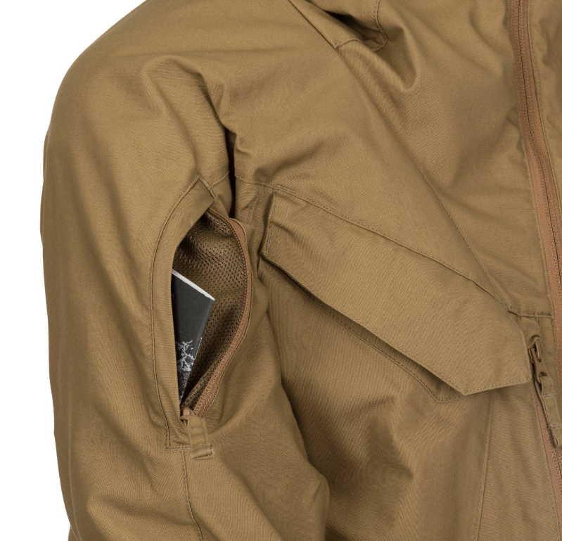 HELIKON GIACCA SOFTSHELL LEGGERA PILGRIM ANORAK JACKET - COYOTE BROWN CB