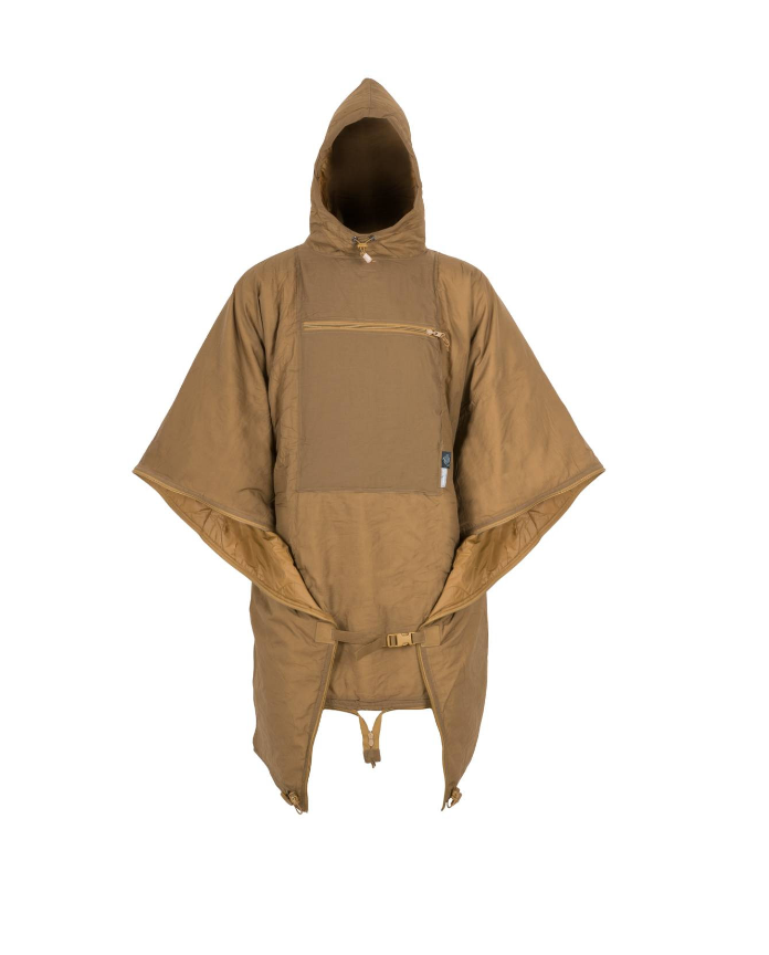 HELIKON GIACCA IMPERMIABILE / SACCO A PELO EMERGENZA SWAGMAN ROLL PONCHO - NERA BLACK