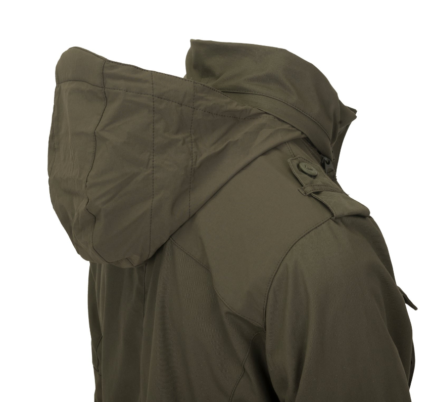 HELIKON GIACCA ANTI VENTO TIPO MILITARE USA M65 COVERT M-65 JACKET - VERDE TAIGA GREEN