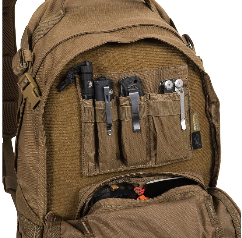 HELIKON TEX ZAINO TATTICO EDC CORDURA BACKPACK 21 litri - GRIGIO SHADOW GREY
