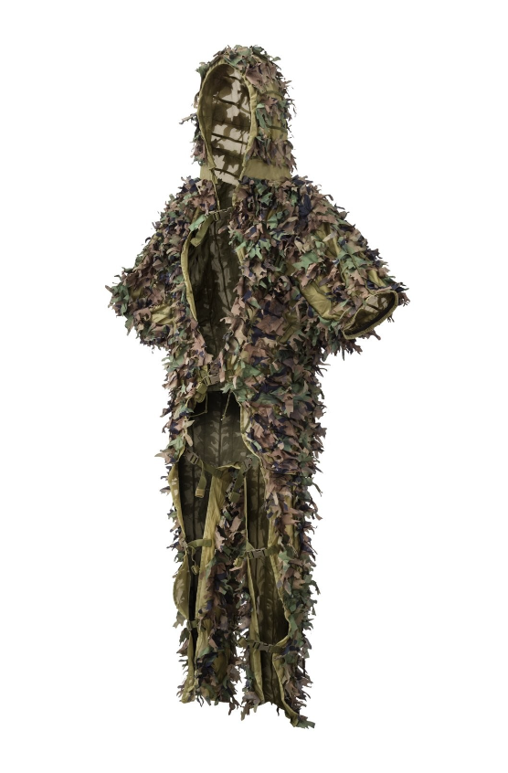 HELIKON MIMETICA CECCHINO GHILLIE SUIT 3D LEAF SET FOGLIE SINTETICHE