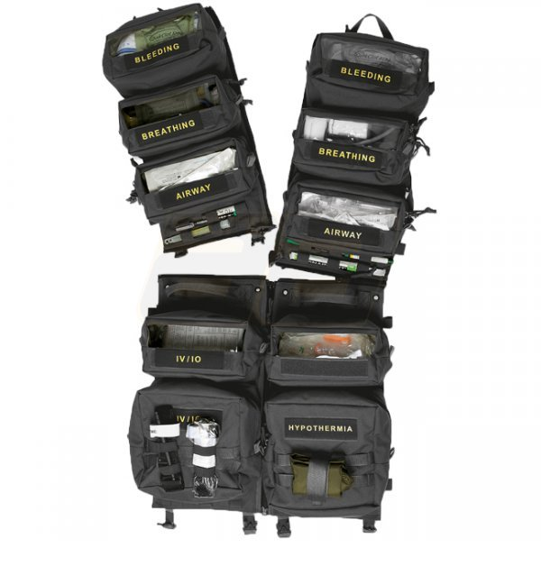 TASMANIAN TIGER ZAINO TATTICO MEDICO MODULARE Medic Transporter - NERO BLACK