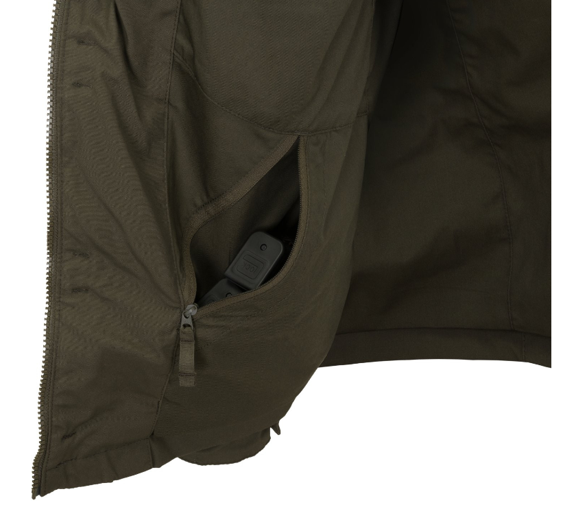 HELIKON GIACCA ANTI VENTO TIPO MILITARE USA M65 COVERT M-65 JACKET - VERDE TAIGA GREEN