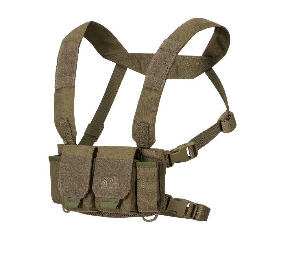 HELIKON TEX Tattico leggero chest rig COMPETITION MULTIGUN RIG - VERDE ADAPTIVE GREEN