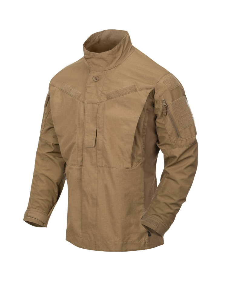 HELIKON CAMICIA MILITARE MODERNA MBDU SHIRT NYCO RIPSTOP - COYOTE BROWN CB