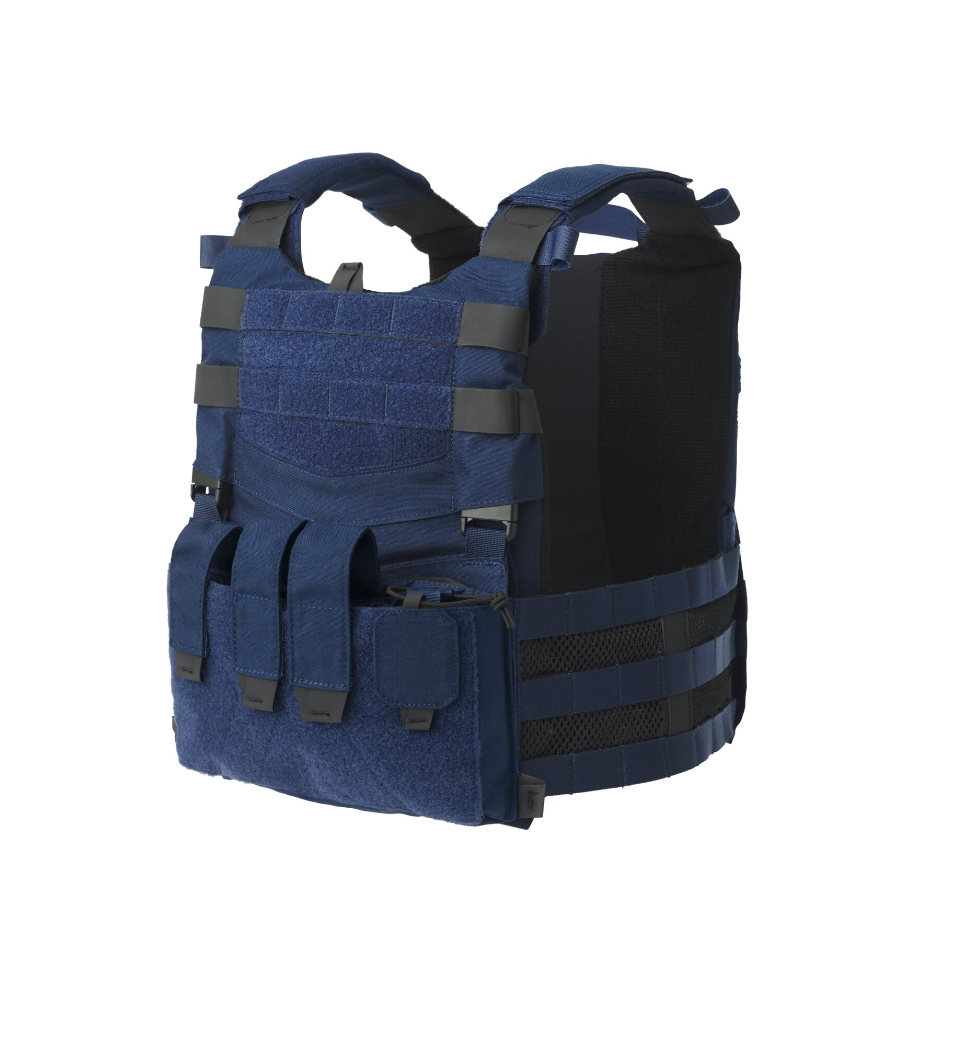 HELIKON TEX Tattico porta piaste POLIZIA GUARDIAN LAW ENFORCEMENT SET - SENTINEL BLUE