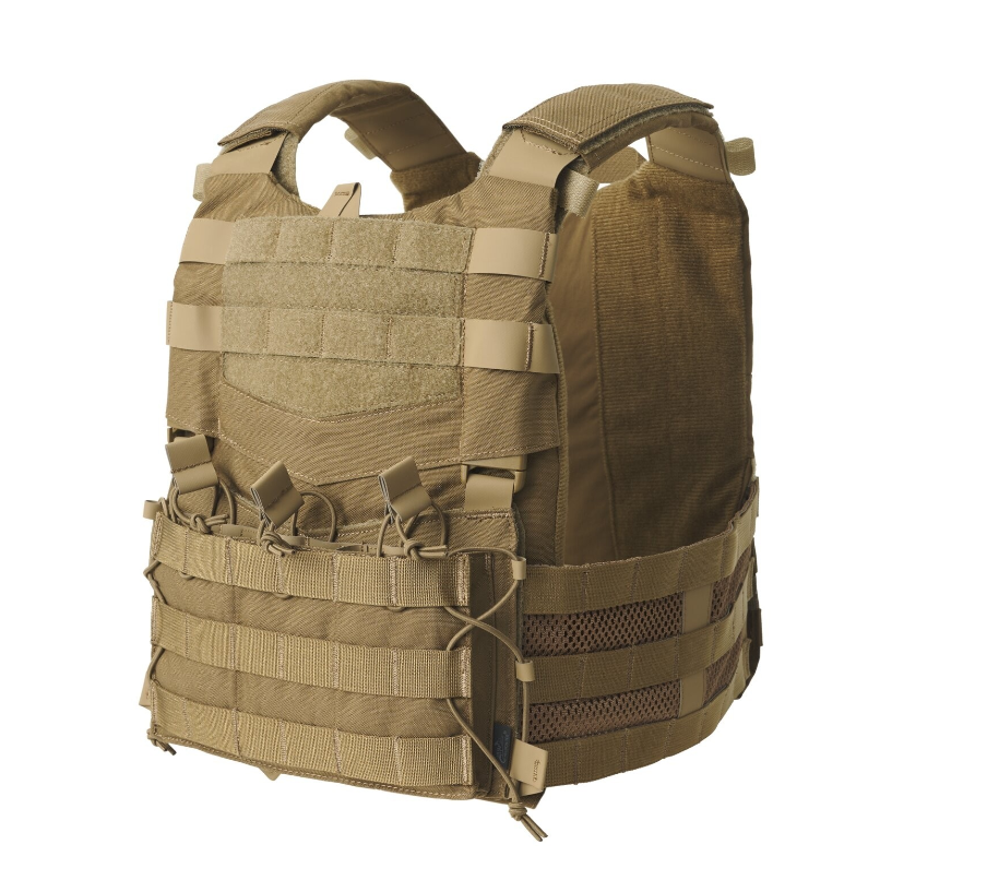 HELIKON TEX Tattico porta piaste SAPI GUARDIAN MILITARY SET PLATE CARRIER - COYOTE BROWN CB