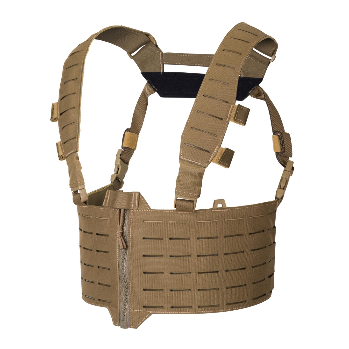 DIRECT ACTION BASE TATTICO VEST SF WARWICK ZIP FRONT CHEST RIG - COYOTE BROWN CB
