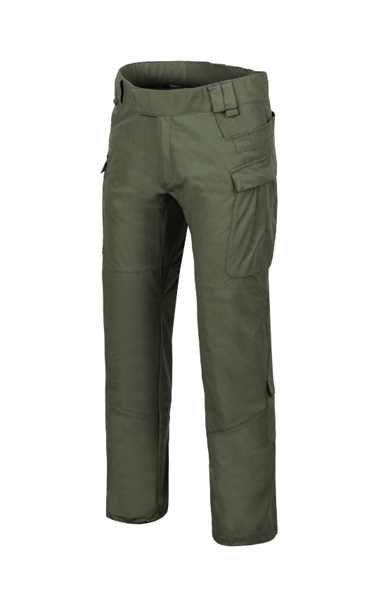 HELIKON PANTALONI TATTICI MBDU TROUSERS NYCO RIPSTOP - VERDI OLIVE GREEN