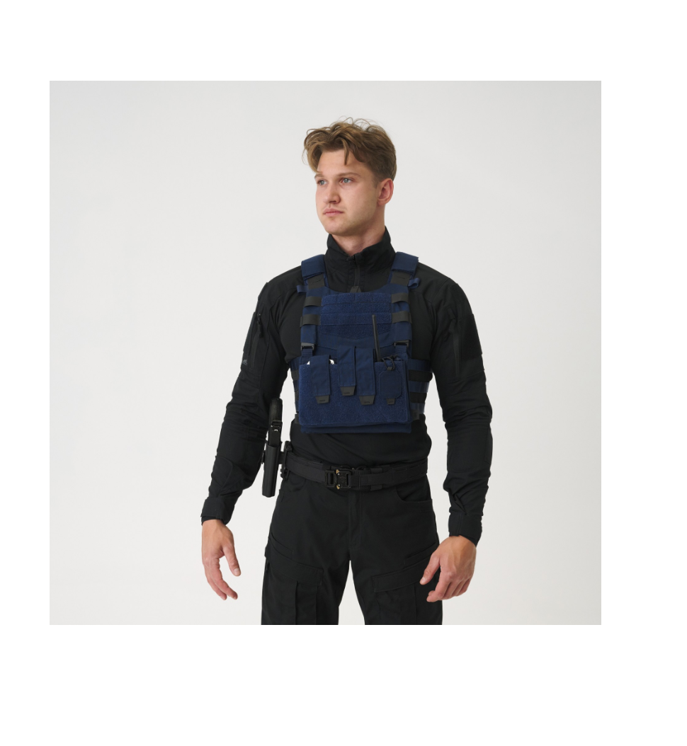 HELIKON TEX Tattico porta piaste POLIZIA GUARDIAN LAW ENFORCEMENT SET - SENTINEL BLUE
