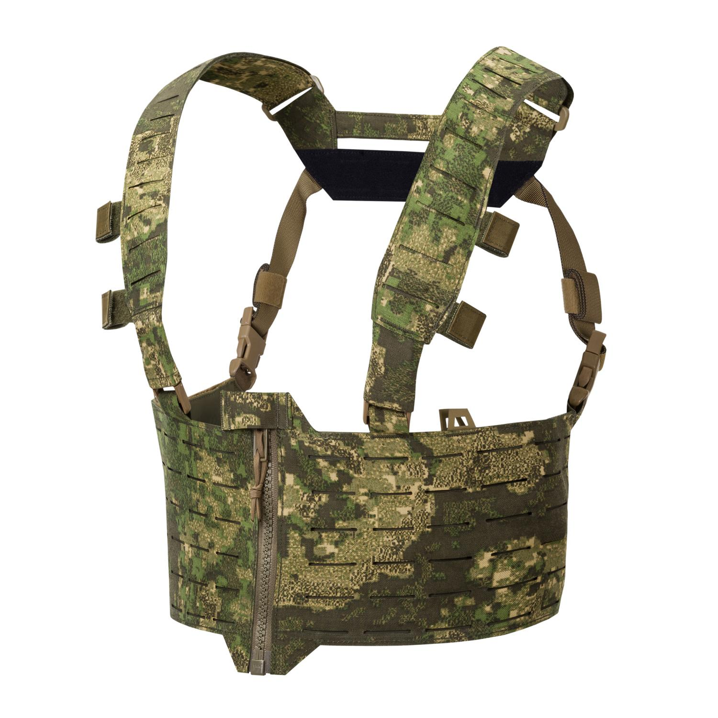 DIRECT ACTION BASE TATTICO VEST SF WARWICK ZIP FRONT CHEST RIG - PENCOTT WILDWOOD
