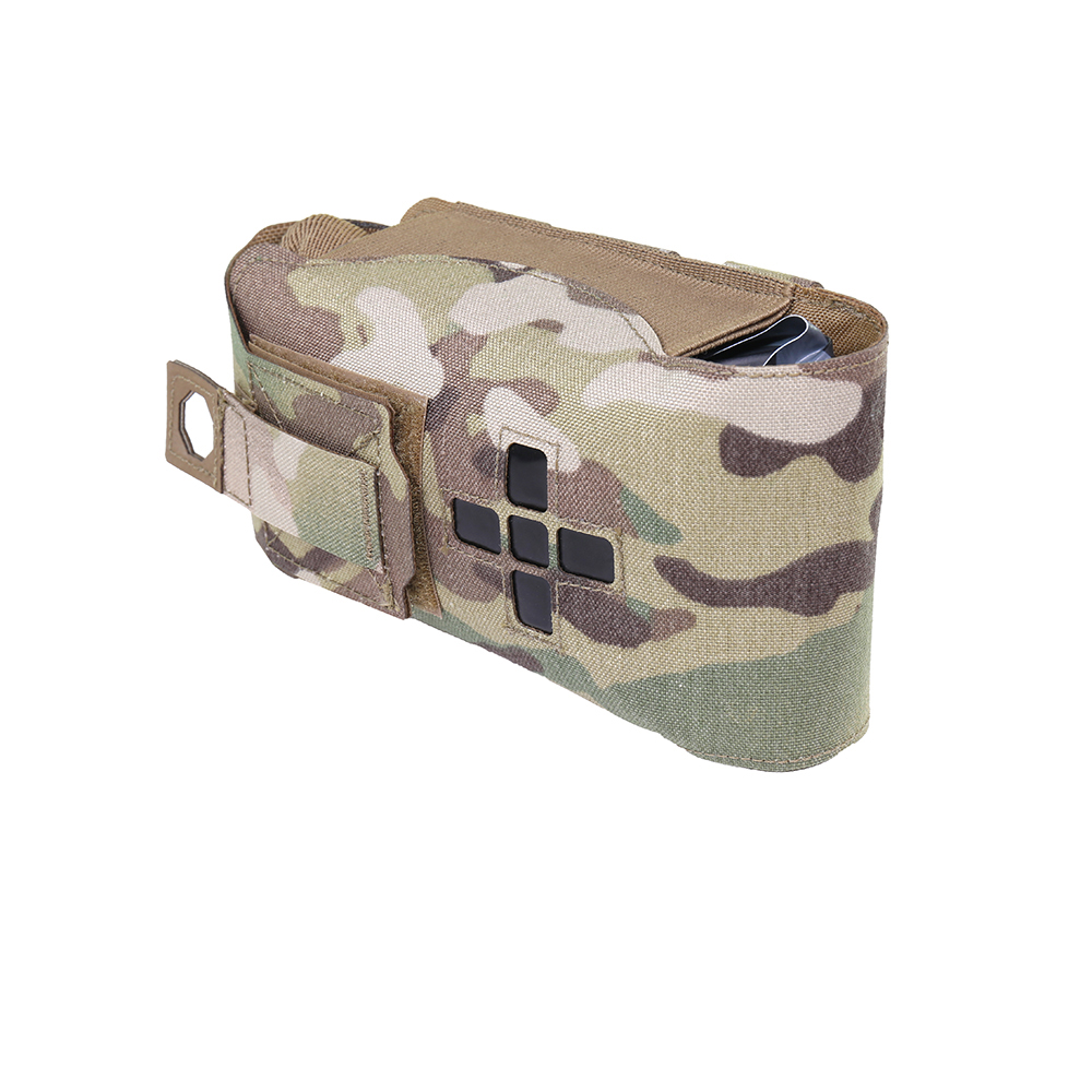 WARRIOR WAS TASCA MEDICA PICCOLA IFAK LASER CUT LARGE FIRST AID - MULTICAM MC CAMO