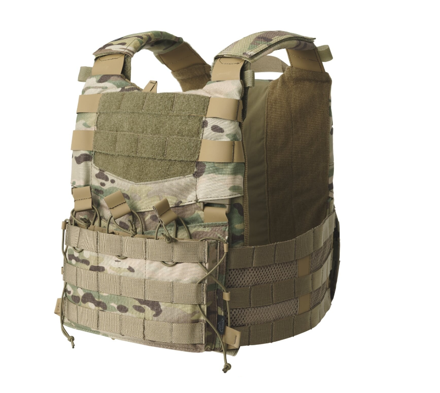 HELIKON TEX Tattico porta piaste SAPI GUARDIAN MILITARY SET PLATE CARRIER - MULTICAM MC CAMO