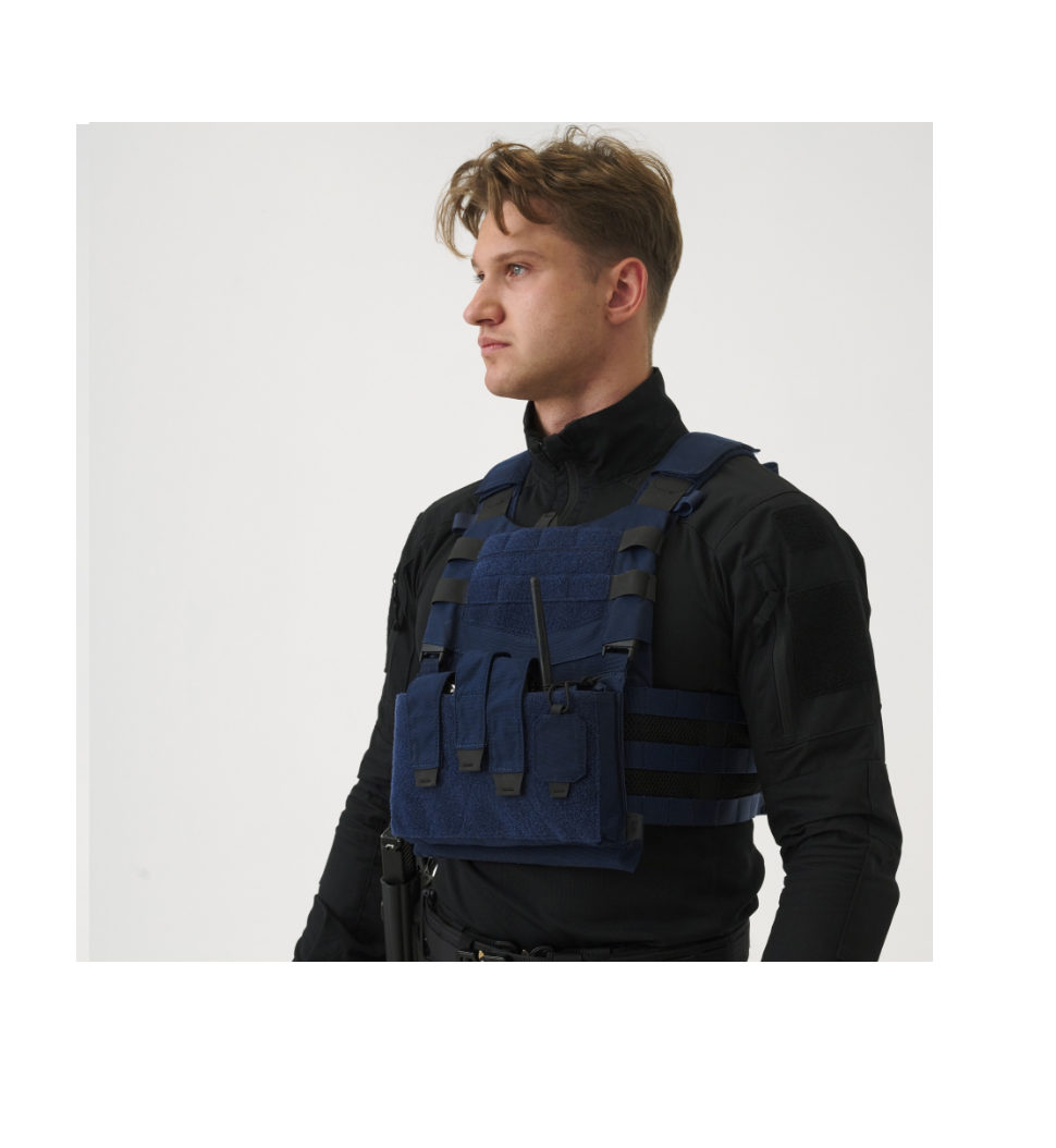HELIKON TEX Tattico porta piaste POLIZIA GUARDIAN LAW ENFORCEMENT SET - SENTINEL BLUE