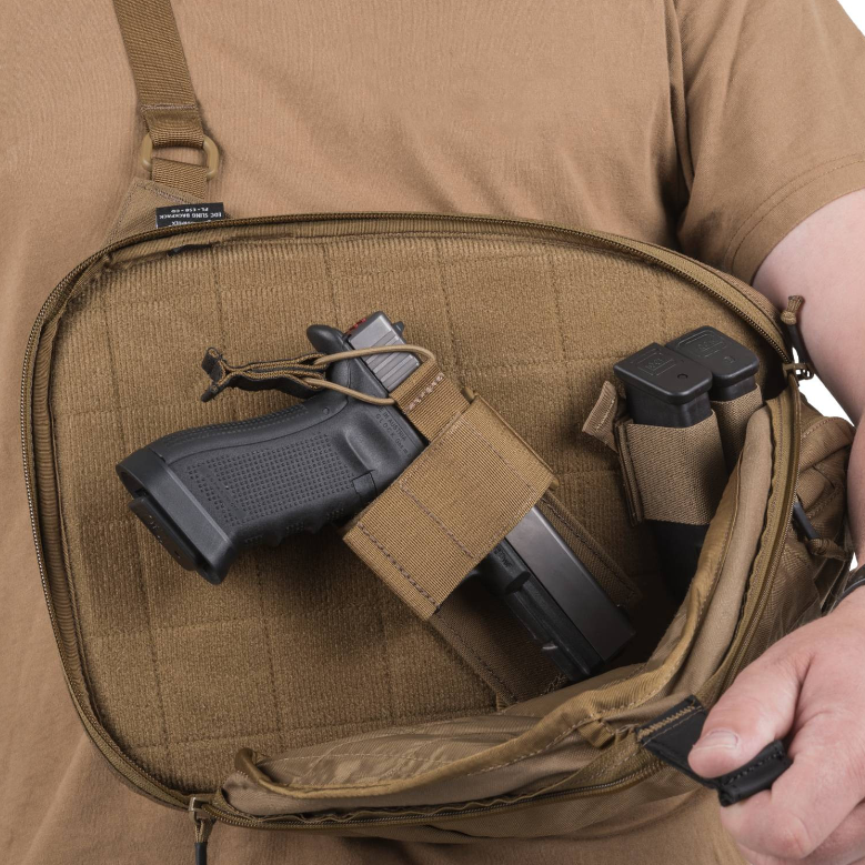 HELIKON TEX ZAINO TATTICO MONO SPALLA EDC SLING BACKPACK CORDURA - COYOTE BROWN CB
