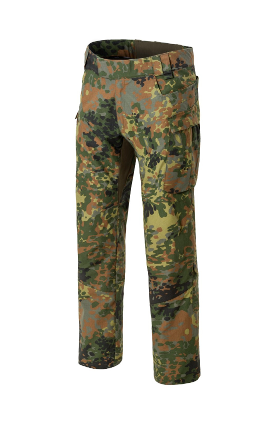 HELIKON PANTALONI TATTICI MBDU TROUSERS NYCO RIPSTOP - FLECKTARN BW CAMO