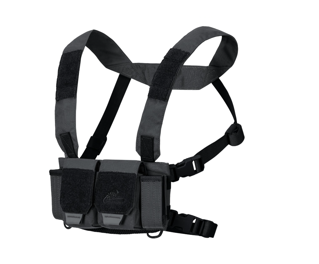 HELIKON TEX Tattico leggero chest rig COMPETITION MULTIGUN RIG - SHADOW GREY/BLACK
