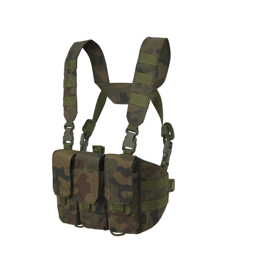 HELIKON TEX Tattico leggero chest rig CHICOM AK - PL WOODLAND