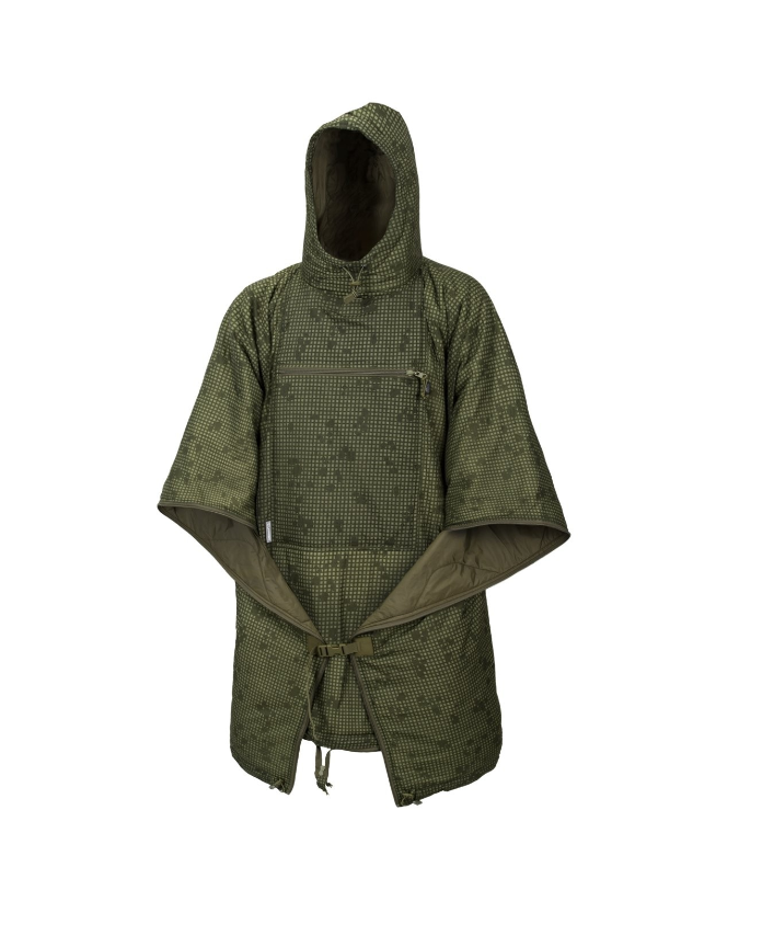 HELIKON GIACCA IMPERMIABILE / SACCO A PELO EMERGENZA SWAGMAN ROLL PONCHO - DESERT NIGHT CAMO
