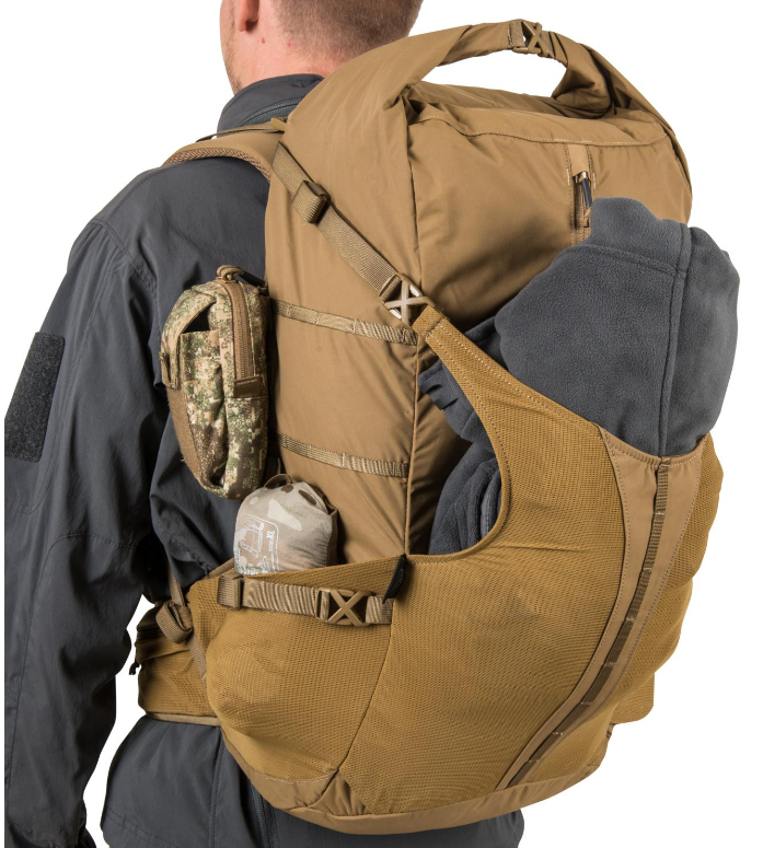 HELIKON TEX ZAINO DA VIAGGIO SUMMIT BACKPACK CORDURA - NERO BLACK
