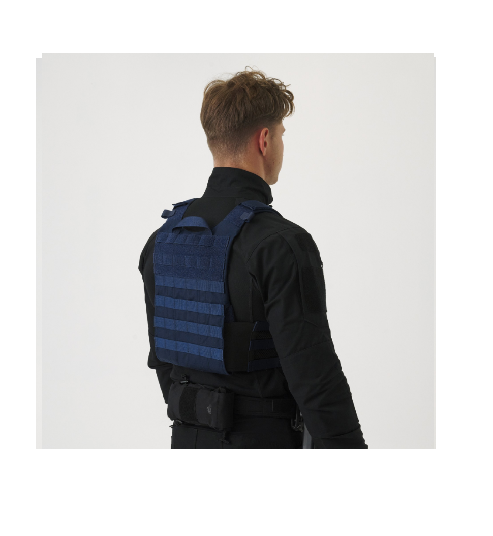 HELIKON TEX Tattico porta piaste POLIZIA GUARDIAN LAW ENFORCEMENT SET - SENTINEL BLUE