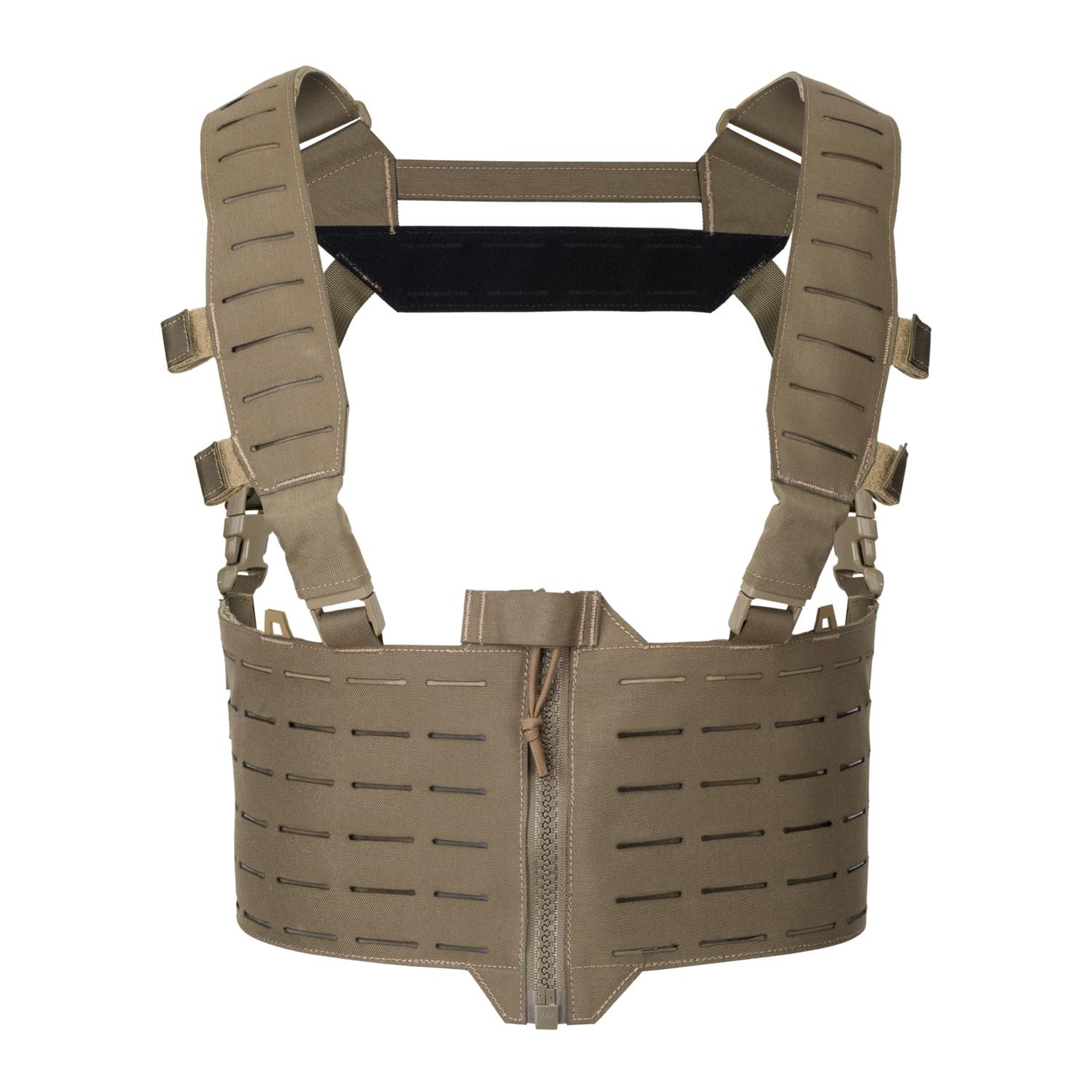 DIRECT ACTION BASE TATTICO VEST SF WARWICK ZIP FRONT CHEST RIG - VERDE RANGER GREEN