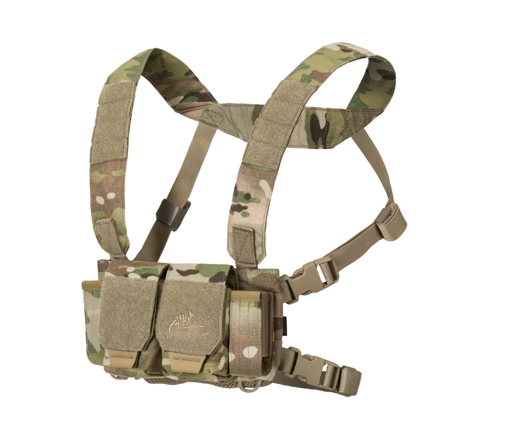 HELIKON TEX Tattico leggero chest rig COMPETITION MULTIGUN RIG - MULTICAM MC CAMO