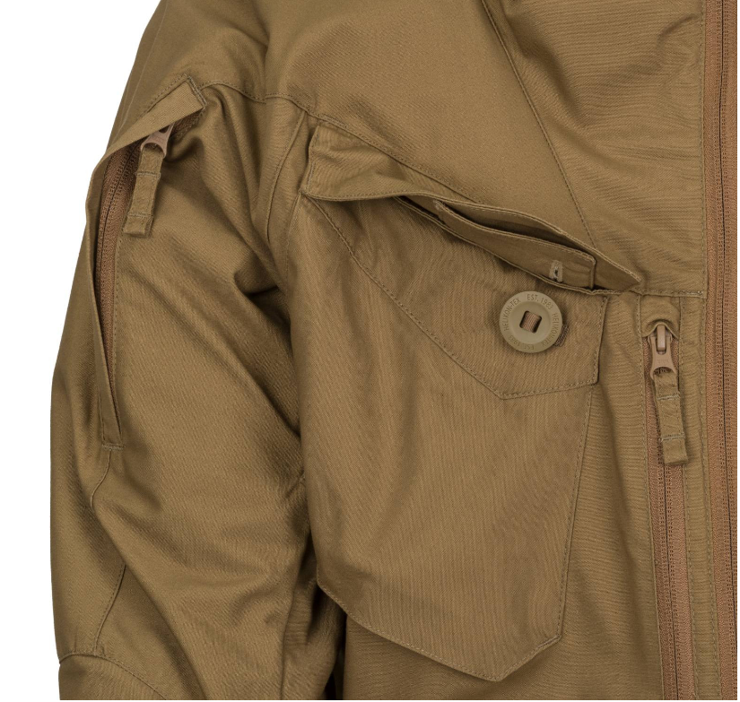 HELIKON GIACCA SOFTSHELL LEGGERA PILGRIM ANORAK JACKET - COYOTE BROWN CB