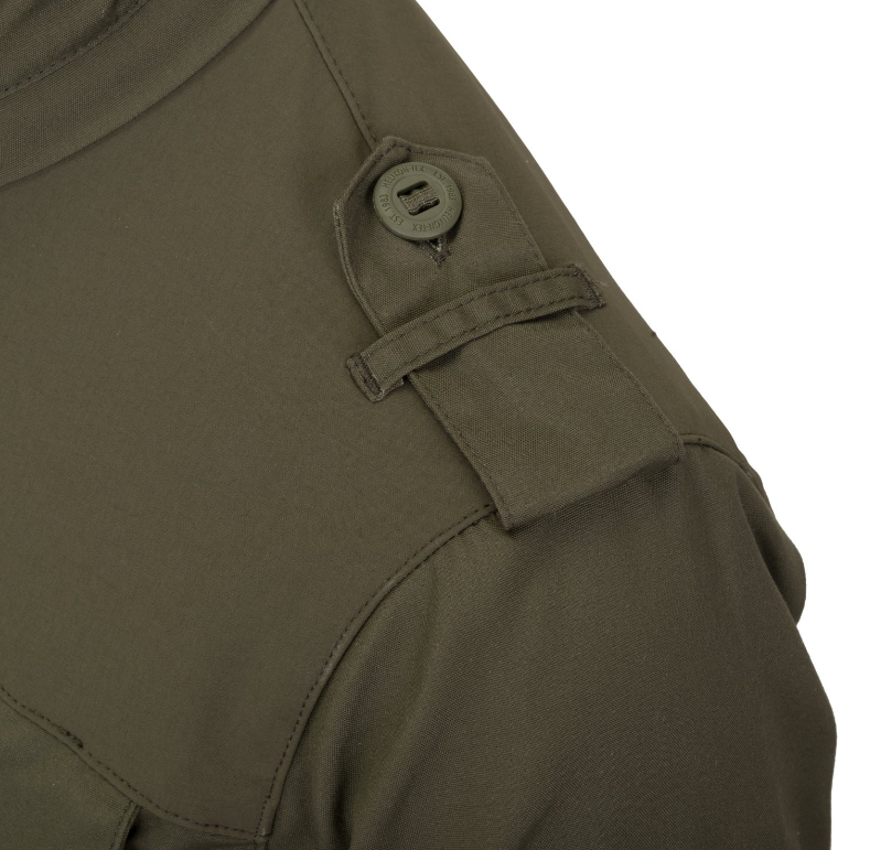 HELIKON GIACCA ANTI VENTO TIPO MILITARE USA M65 COVERT M-65 JACKET - VERDE TAIGA GREEN