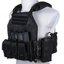 GFC Tattico completo modello QRB fast PLATE CARRIER militare in cordura - NERO