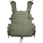 TASMANIAN TIGER TATTICO VEST PLATE CARRIER MILITARE LASER CUT QR LC ZP - VERDE OD GREEN