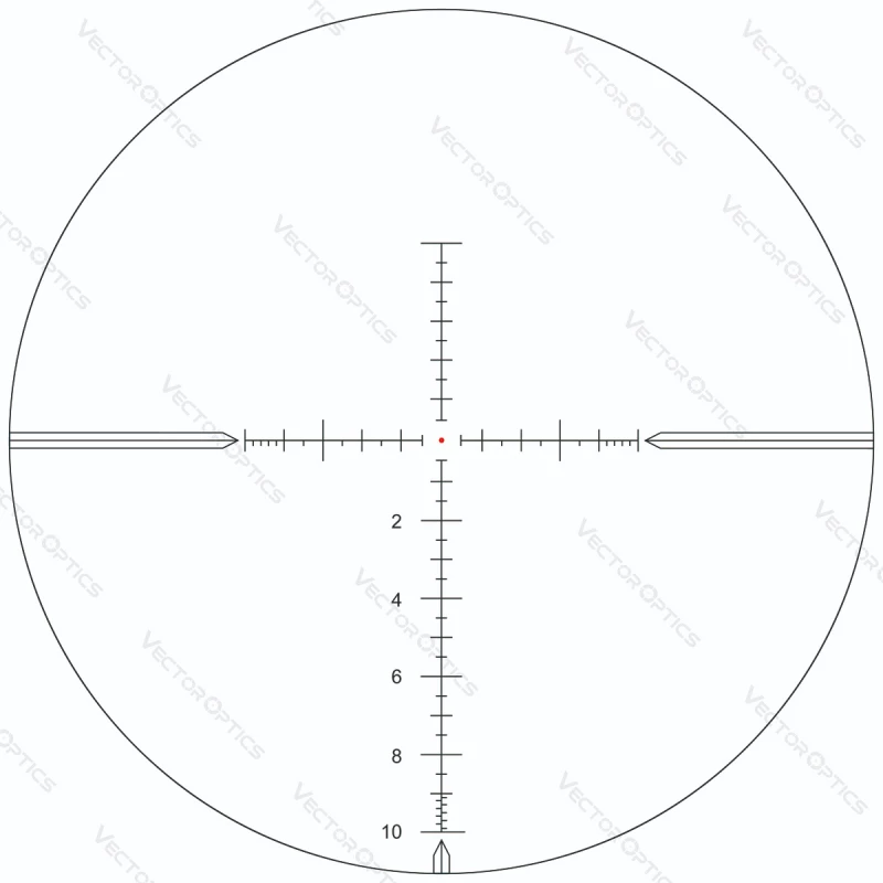 VECTOR OPTICS OTTICA PROFESSIONALE TAURUS 5-30x56 FFP NERA