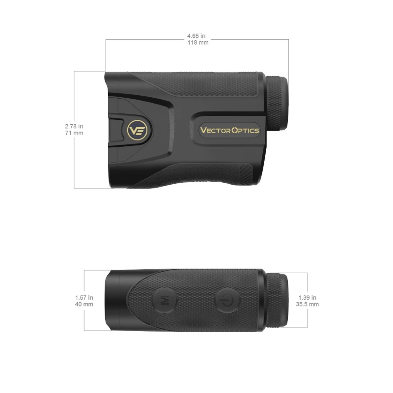 VECTOR OPTICS TELEMETRO Digital Ballistic Laser Rangefinder PARAGON Gen III 7x25