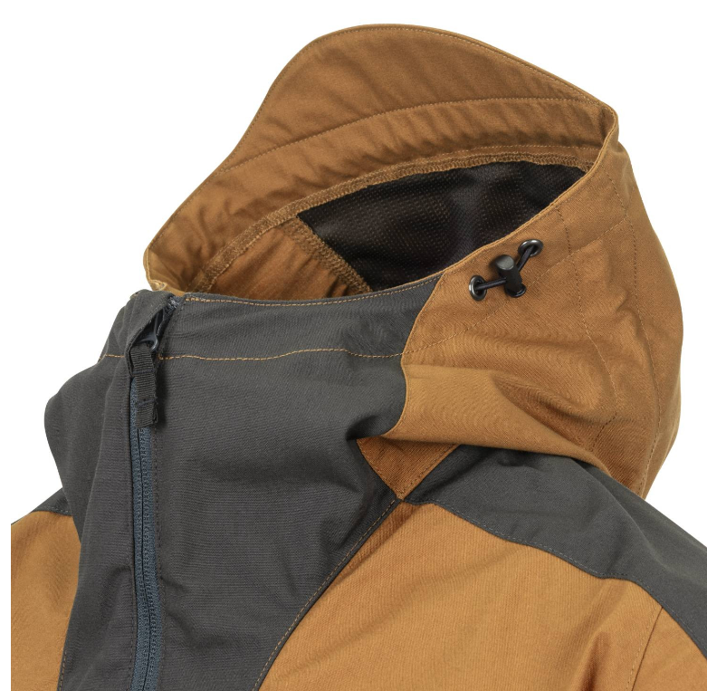 HELIKON GIACCA SOFTSHELL WOODSMAN ANORAK JACKET - COYOTE/ASH GREY