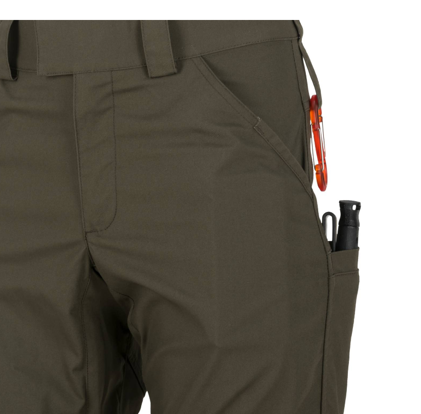 HELIKON PANTALONI LAVORO WOODSMAN PANTS - VERDI TAIGA GREEN