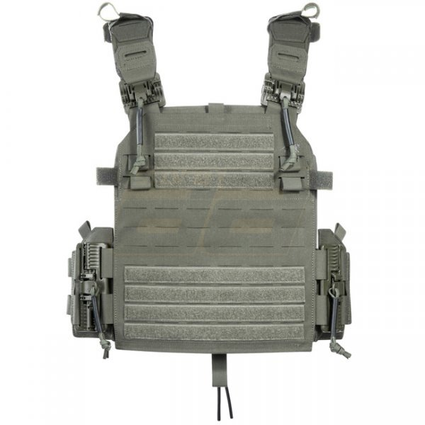 TASMANIAN TIGER TATTICO VEST PLATE CARRIER MILITARE LASER CUT QR LC ZP IRR - Stone Grey Olive