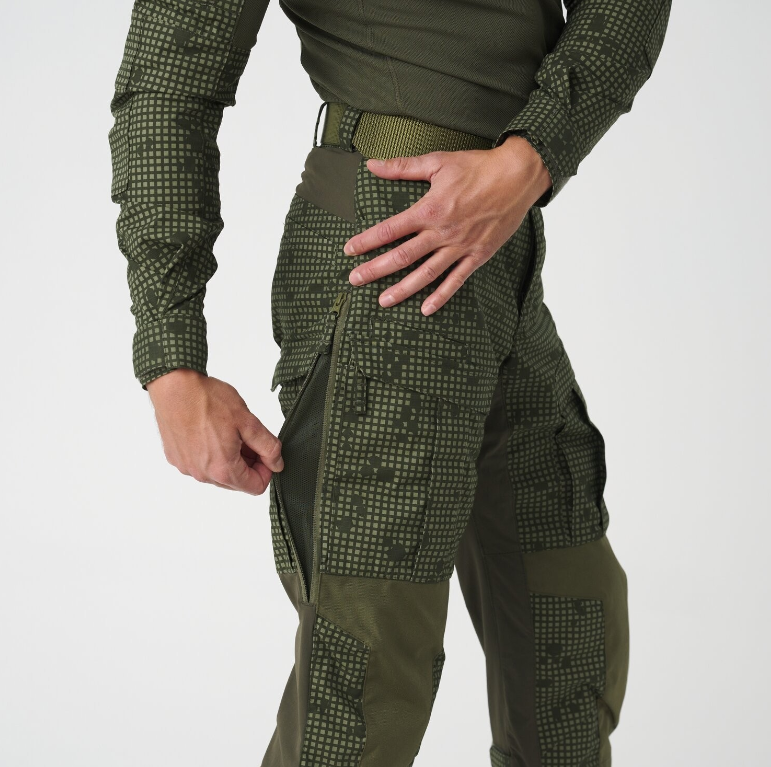 HELIKON PANTALONI COMBAT MODERNI MCDU PANTS - US WOODLAND / OLIVE GREEN