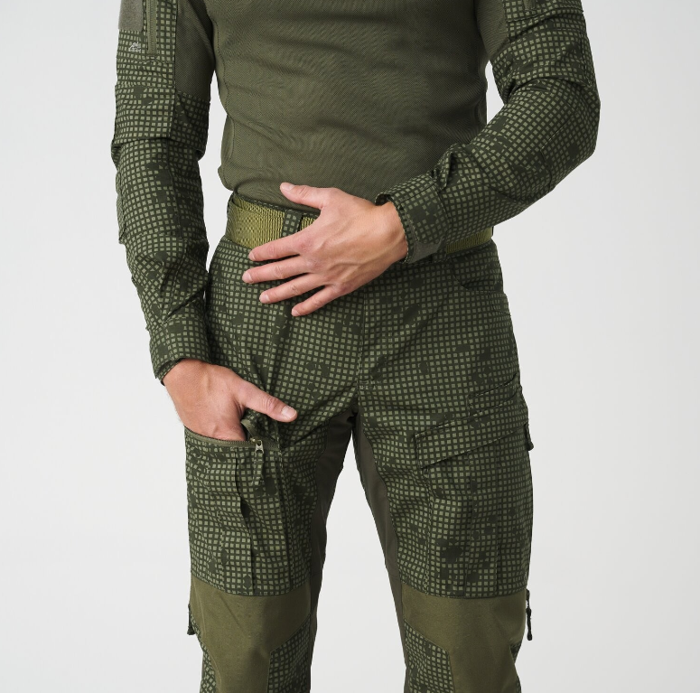 HELIKON PANTALONI COMBAT MODERNI MCDU PANTS - DESERT NIGHT CAMO / OLIVE GREEN