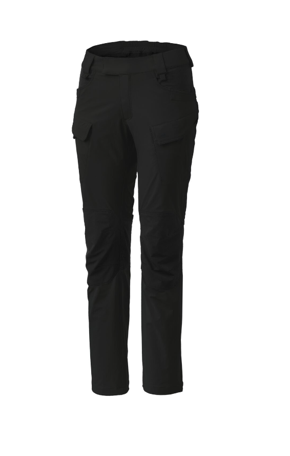 HELIKON TEX PANTALONI DONNA TREKKING OTP (OUTDOOR TACTICAL PANTS)VERSASTRETCH - NERI BLACK