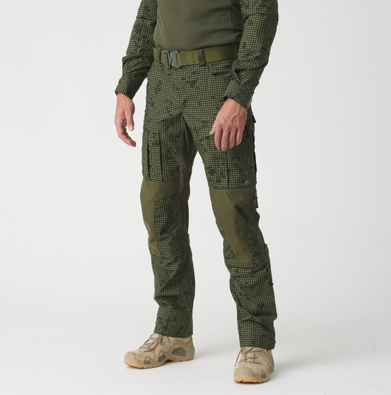 HELIKON PANTALONI COMBAT MODERNI MCDU PANTS - DESERT NIGHT CAMO / OLIVE GREEN